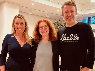 Nina Hartmann, Margarete Bause und Dominik Dommer